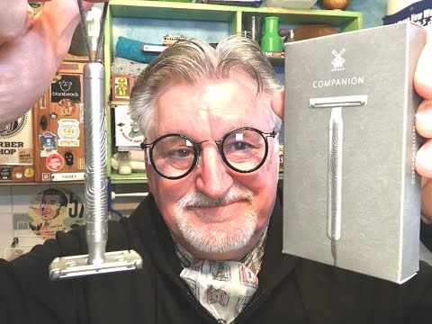 First shave : Mühle Companion Razor - #wetshaving #nassrasur