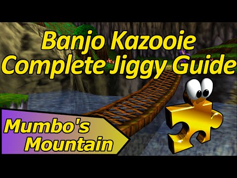 How to Collect all Jiggies on Mumbo's Mountain - Banjo Kazooie Complete Jiggy Guide