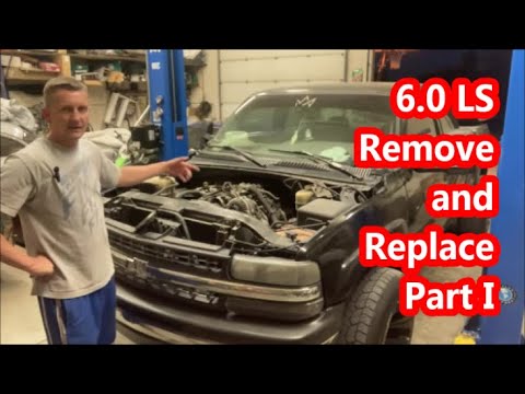 LS Swap (on an LS Truck though) Remove and Replace 6.0L LS Engine - 99 Chevy Silverado 2500, Part 1