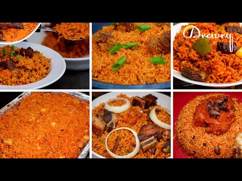 6 MUST TRY GHANA JOLLOF RICE RECIPES!