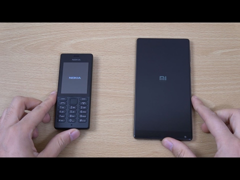 Nokia 150 vs Xiaomi Mi Mix - Speed Test!