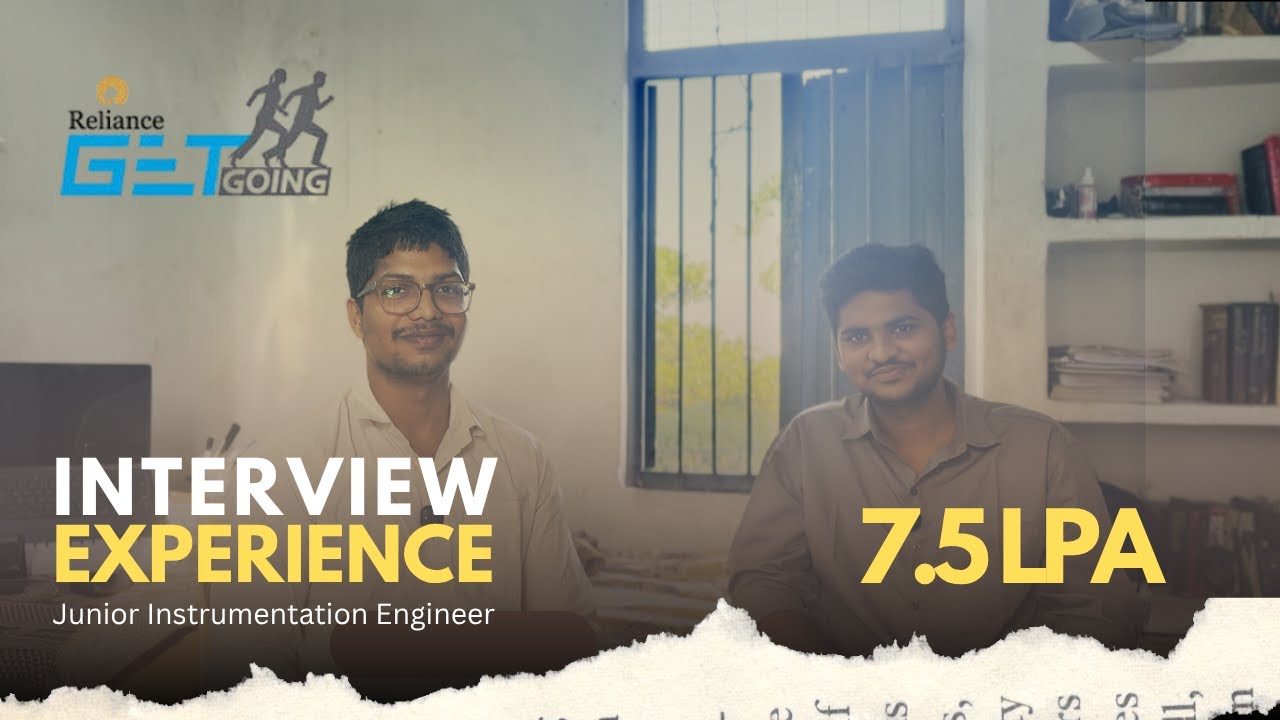 Reliance Graduate Engineer Trainee (GET) | UNSTOP | Raji Naidu’s Complete Interview Experience