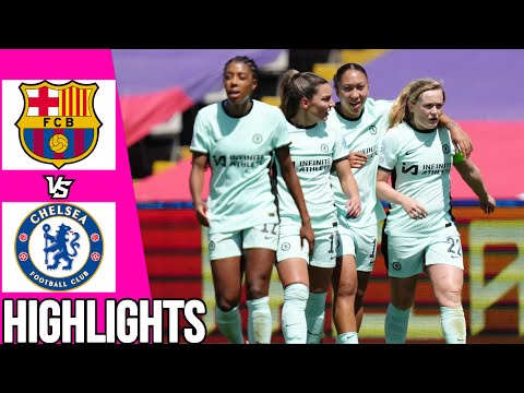 Barcelona vs Chelsea | Highlights | Women’s Champions League Semi Finals | 20-04-24