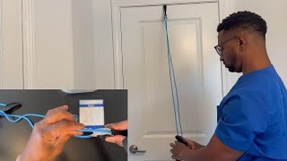 Shoulder Pulley System Review Over the Door Rehab for Pain Relief