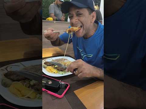 Almoço em Rosana estado de São Paulo #comida #caseira #aventura