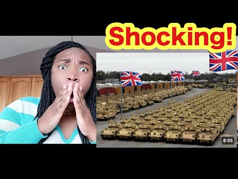 American React to The UK’s Military MIGHT Is on Another Level!