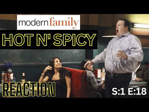 Cameron Tries To Out Spice Gloria - Modern Family S1 E18 STARRY NIGHT (REACTION)