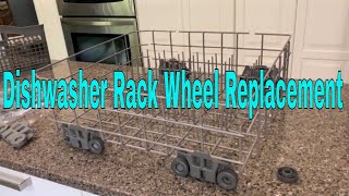 DIY How to Replace Kenmore Dishwasher's Lower Rack Wheels