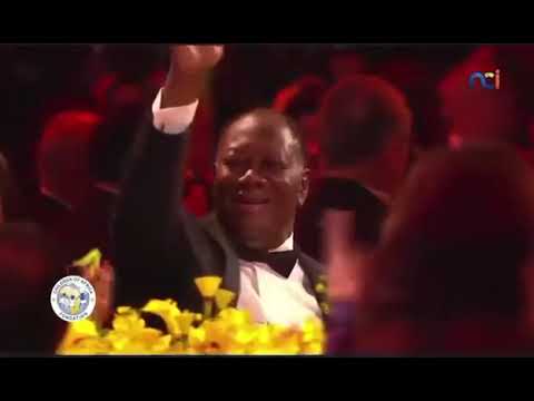 Dominique et Alassane Ouattara: baisers d'amour téléphonés