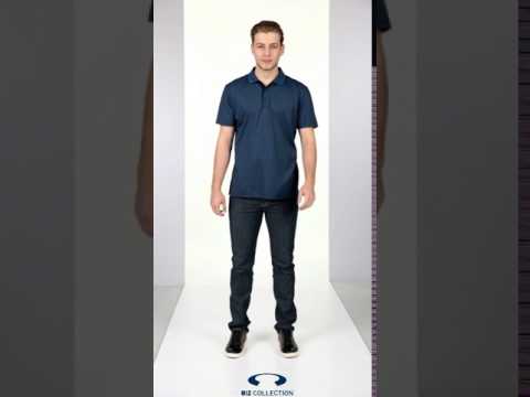 Mens Shadow Polo