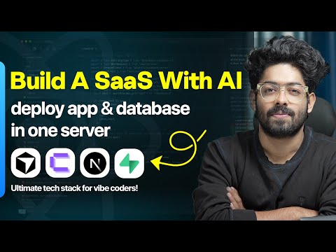 Build a SaaS With Cursor AI & Self-Host App + Database on One Server (Coolify)