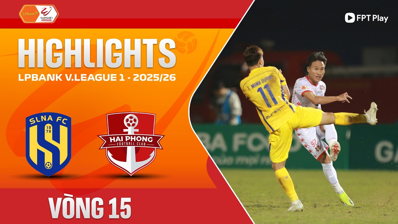 Sông Lam Nghệ An vs Hải Phòng Highlights