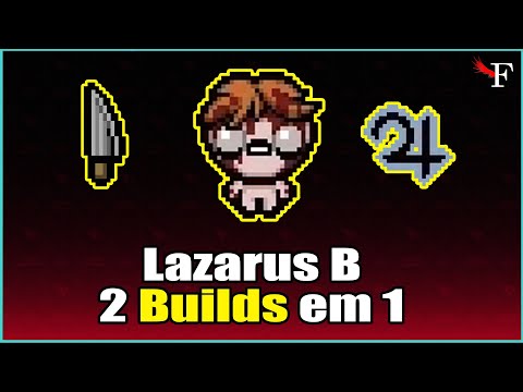 DUAS BUILDS EM 1 SÓ PERSONAGEM - THE BINDING OF ISAAC REPENTANCE - #219 PTBR