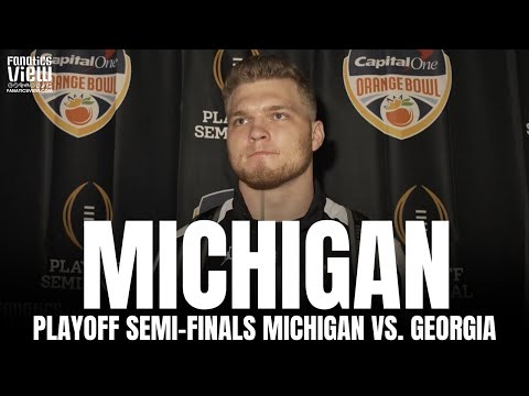 Aidan Hutchinson Gives The Keys to Stopping Georgia & Reveals Orange Bowl “Legacy Game” for Michigan