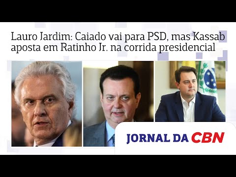 Lauro Jardim: Caiado vai para o PSD, mas Kassab aposta em Ratinho Jr na corrida presidencial