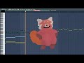 What turning red panda Sound like - MIDI art