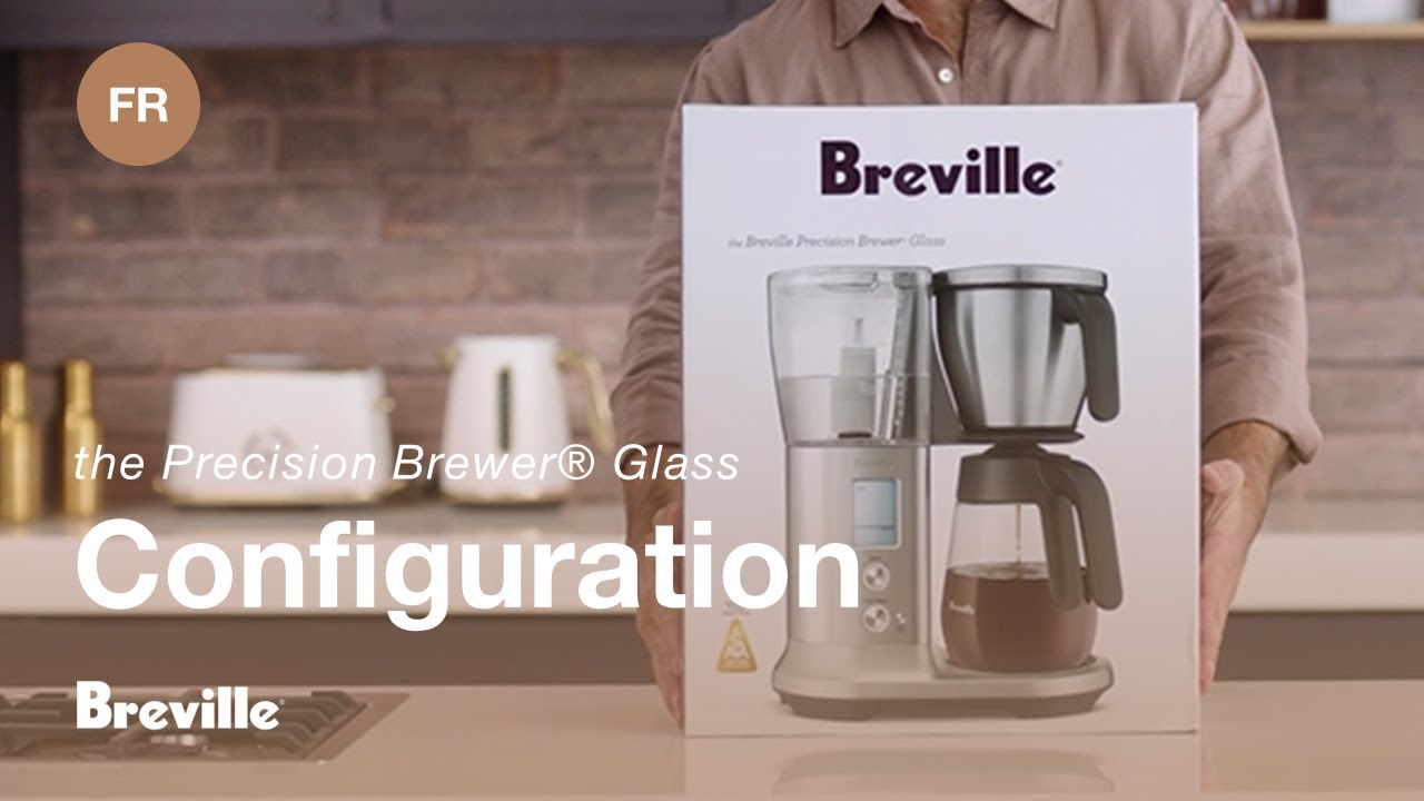 Guide didactique du café Breville - Terminez le déballage et la configuration