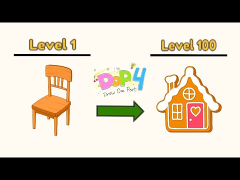 DOP 4: Draw One Part All Levels Walkthrough (Part 1) | No Commentary & No Music | Android Gameplay