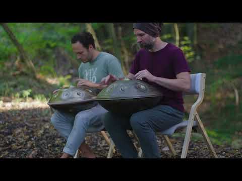 Taopan Handpan Mini 46cm - Dminor Var. & Kurd 8 played by Louis L. / Jan Tao