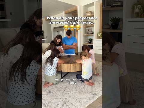Don’t worry, it was just the rapture… @trendychanelle  ​⁠ #family #funny #reels #utah #pray #prayer