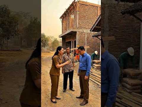 Membangun rumah memakan badan jalan ‼️ bu kades auto ngamuk 🔥 #shorts #viral #fypシ #kades