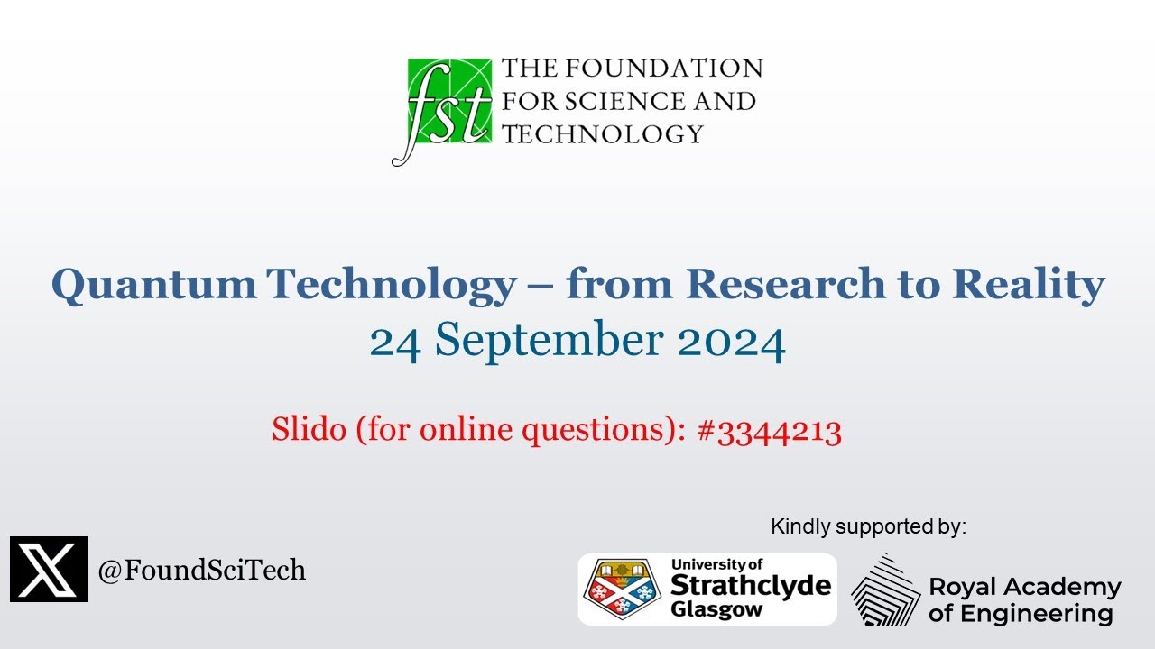 Quantum Technologies – from research to reality