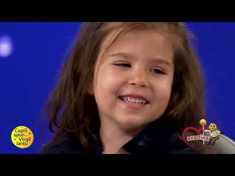 Măruca te molipsește cu râsul și replicile ei delicioase la Copiii spun