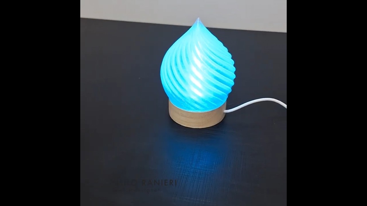 LED DESK LAMP 3D Print Model
