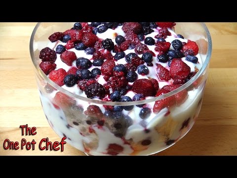 Summer Berry Trifle | One Pot Chef