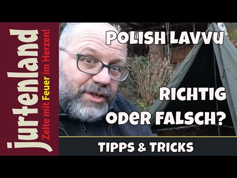 Polish Lavvu - Wie herum ist richtig? - Jurtenland