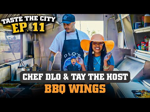 Head Chef Dlo makes CITYBOI BBQ wings with Tay the Host. Best wings in L.A.?