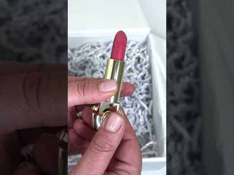 Amazing Guerlain Rouge G Customizable lipstick with Case! #guerlain