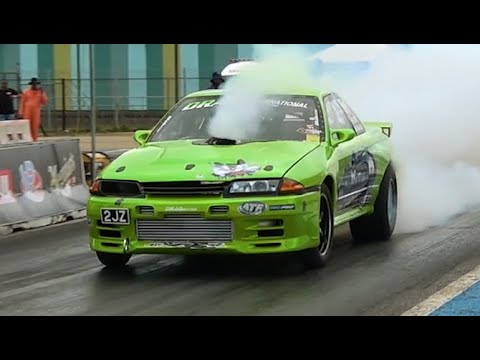 Medicine Man 2JZ Skyline @ TTASA Championship Drags Rd1 2025