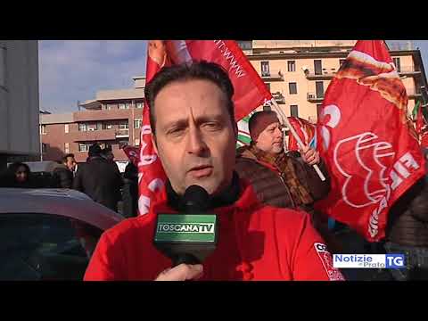 2017-12-22 PRATO - SCIOPERO SUPERMERCATI, ALTA L'ADESIONE