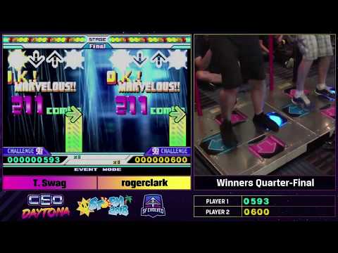 CEO 2018: T.Swag vs rogerclark - DDR Extreme
