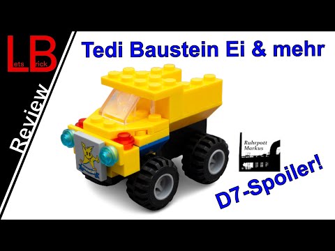 Tedi Baustein Ei und mehr   --- Achtung! Spoiler zum D7 von Ruhrpott Markus