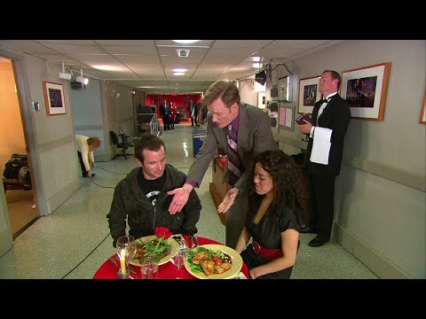 Conan Sets Up A Staffer On A Valentine's Day Date | Late Night with Conan O'Brien