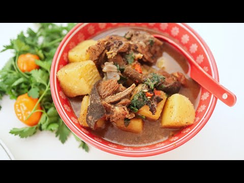 GOAT MEAT PEPPERSOUP WITH YAM | THE UKODO I'VE BEEN TELLING YOU ABOUT