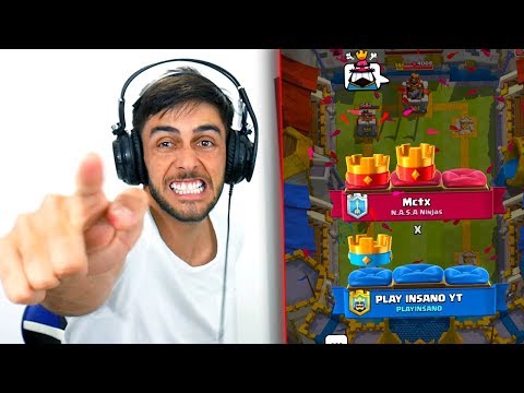 RECORD DE DERROTA NO DESAFIO DE ARENAS NO CLASH ROYALE