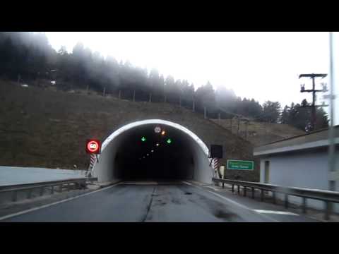 Driving in TUNNELS, Egnatia Odos Greece - DIONNE WARWICK - i know i'll never love this way again
