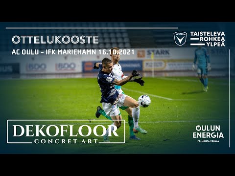 ACOTV: Dekofloor ottelukooste AC Oulu - IFK Mariehamn 16.10.2021 (Veikkausliiga)
