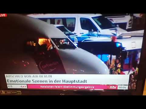 Abschied von Air Berlin letzter Flug