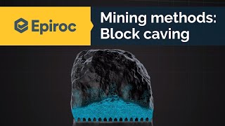 Block caving mining method