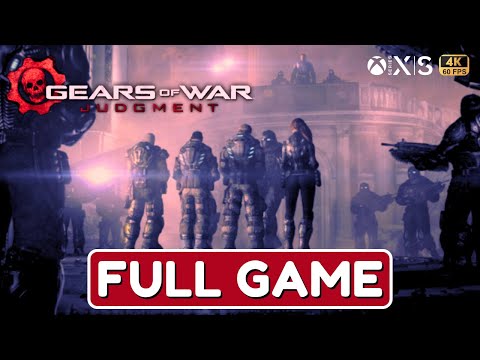 GEARS OF WAR JUDGMENT Gameplay Walkthrough FULL GAME [4K 60FPS] - No Commentary