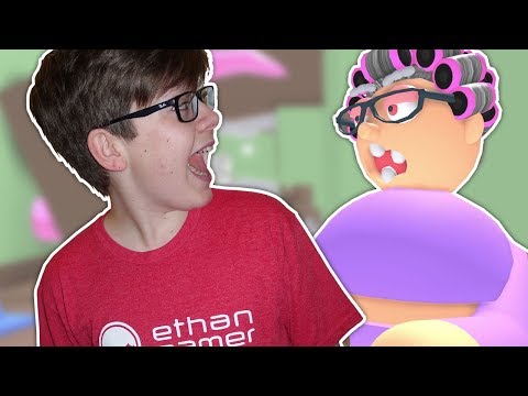 Grandma has gone MAD and we need to ESCAPE! - Roblox