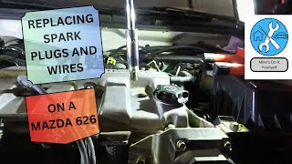 Installing Spark Plugs and Wires Mazda 626