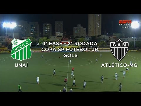 Gols - Unaí-DF 0 x 5 Atlético-MG - Copa São Paulo Futebol Jr. - 07/01/2015