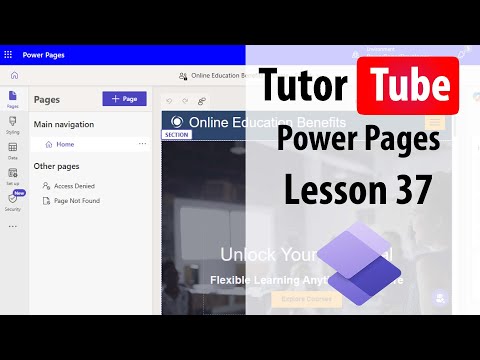 Microsoft Power Pages Lesson 1 Accessing Microsoft Power Pages