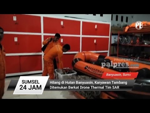 Karyawan Tambang Ditemukan Berkat Dorne Thermal Tim SAR