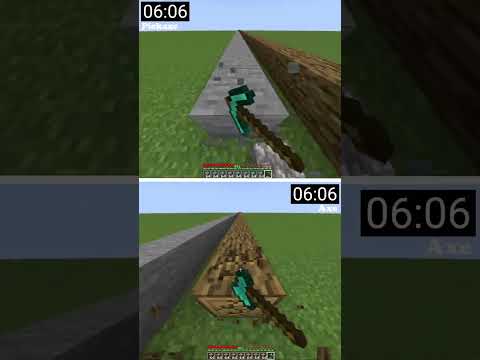 Diamond Pickaxe Vs Diamond Axe